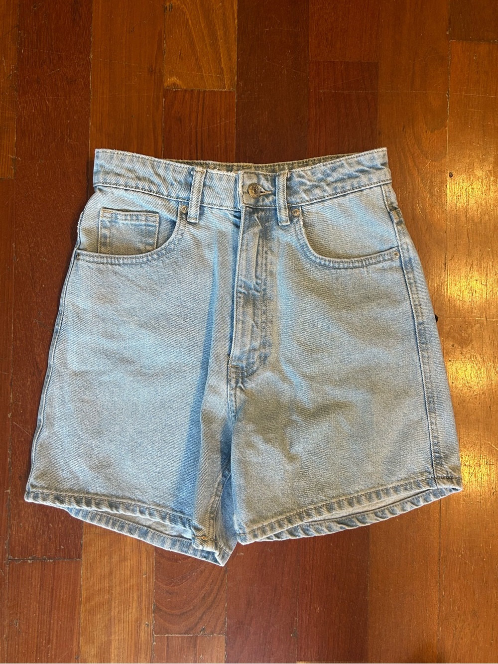 ZARA Light Blue High-Rise Denim Jeans